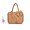 Brown, variant on Luvy Bag Crush Bow Tote Bag for Women - Lightweight Puffy Quilted Shoulder Bag with Large Capacity, Multiple Compartments for Work, Travel, Shopping, Gym & Beach