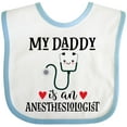 thumbnail image 3 of Inktastic Anesthesiologist Daddy Baby Gift Boys or Girls Baby Bib, 3 of 4