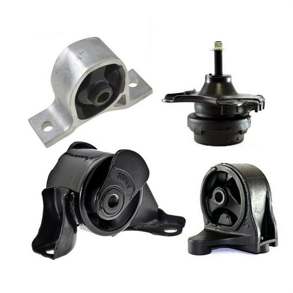 K0015 Fits 2001-2005 Honda Civic 1.7L Engine & Transmission Mount w/Auto Transmission 4 PCS : A6595, A6591, A6588, A4511
