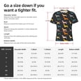 thumbnail image 4 of Bixox Men's Plaid Dachshund Printed Short Sleeve Skinny Athletic T-Shirt, 4 of 6