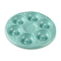 Nordic Ware Microwave Mini Donut Pan, Blue, 9.38" W x 8.0" L x 0.88" H