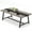 Gray, variant on Tribesigns Dining Table for 8 People, Rectangular 70.9 inch Wood Kitchen Table with Metal Frame, Gray
