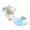 Blue, variant on PEASKJP Dress Shoes for Girls Girls Dress Shoes Closed Toe High Heels Ankle Strap Wedding Party Pump Shoes,Blue 11.5-12 Years