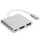 thumbnail image 1 of Adaptador usb c 3 en 1 adaptador usb c convertidor usb c puerto usb c adaptador usb c interfaz multimedia de alta definición adaptador USB C 31 3 en 1 Hub Converter Dock de alta ANGGREK Otros, 1 of 8