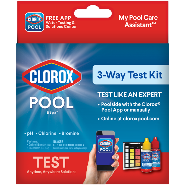 Clorox Pool&Spa 3-Way Test Kit