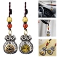 thumbnail image 1 of Chinese Zodiac Wealth Bag Pendant Charm For Daily Fortune Rotating God Of Wealth Bag Luck And Keychain For Good Fortune，A Zodiac God Of Wealth Bag Pendant （Clearance）, 1 of 9