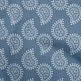 thumbnail image 1 of oneOone Viscose Chiffon Blue Fabric Block Fabric For Sewing Printed Craft Fabric By The Yard 42 Inch Wide, 1 of 5