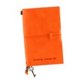 thumbnail image 1 of Cuaderno de cuero Yotijar 1 Pedazo naranja Cuaderno de viaje portátil, 1 of 10