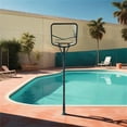 thumbnail image 3 of BKER Heavy Duty Pool Cleaning Net Large For Swimming Lakes And Spas With Lightweight Durable Plastic Frame And Deep Mesh, 3 of 4