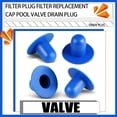 thumbnail image 2 of Inteprter Filtro de piscina de 4 piezas, tapón de agua, colador de suelo, tamaño compacto de larga duración, accesorios de natación, Accesorios de baño, 2 of 6