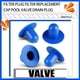 thumbnail image 4 of Kearding Filtro de piscina de 4 piezas, tapón de agua, colador de suelo, accesorios de natación de tamaño compacto, suministros para estanques, tapones Accesorios de baño Kearding HA072548-00, 4 of 6