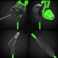 thumbnail image 4 of G6 In-Ear Gröna Portabla Hörlurar Headset med Mikrofoner Spel Tillbehör G6 Grön, 4 of 5