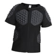 thumbnail image 1 of DYNWAVECA Kids Anti Impact Compression Shirt Anti Collision Lightweight Professional for Bike Riding Multifunctional Child Short Sleeve Size S, 1 of 10