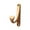 Coffee, variant on Wall Hooks for Hanging Coats,Double Hole Design,Hat Organizers,Heavy-Duty Wall Mount Hangers,3.38x1.85 inch Wall Mounted Hooks for Kitchens,Bathrooms,Shower,Closet,Bags,Keys (Coffee)