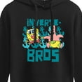 thumbnail image 3 of SpongeBob SquarePants - Invertebros - Juniors Cropped Pullover Hoodie, 3 of 6
