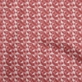 thumbnail image 1 of oneOone Viscose Chiffon Red Fabric Geometric Sewing Craft Projects Fabric Prints By Yard 42 Inch Wide, 1 of 4