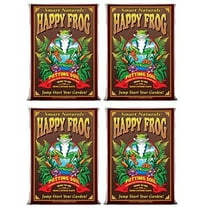 FoxFarm Happy Frog Potting Soil, 2cu ft (Pack of 4) - For Indoor/Outdoor Container Plants, Improves Root Efficiency, pH Adjusted for Optimal Nutrient Uptake - Contains Mycorrhizae and Humic Acids
