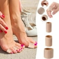 LuoYinDa Feet First Spa Buffing Pad 16 PCs Toe Cushion Tube Toe Tubes