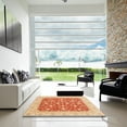 thumbnail image 7 of Ahgly Company Machine Washable Indoor Rectangle Abstract Orange Red Area Rugs, 5' x 8', 7 of 7