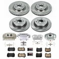 thumbnail image 2 of PowerStop Front and Rear Stock Replacement Brake Pad and Rotor Kit with Calipers Fits: INFINITI NISSAN Select Models KCOE4488A, 2 of 3