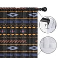 thumbnail image 4 of Blackout Kids Curtains,Boho Bohemia Geometric Line Art Childrens Insulated Curtains Set Of 2,Bedroom Essentials,Toddler Room Decor 42"x84"(106x213cm), 4 of 4