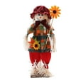 thumbnail image 2 of Diseño de escritorio Decoración de Halloween paño portátil Ligero Lindo Elegante Adornos de espantapájaros duraderos para escritorio Fiesta Rojo Colco muñeca espantapájaros, 2 of 8
