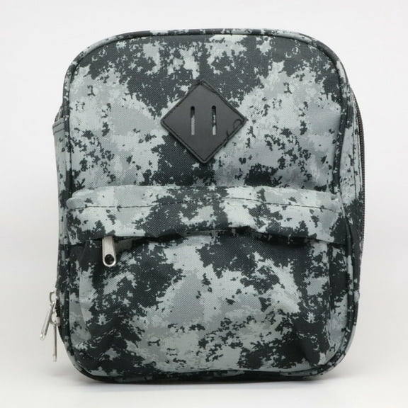 Accessory Innovations Camo Distress Lunch Bag/Box/Tote - Grey/Black Camoflauge