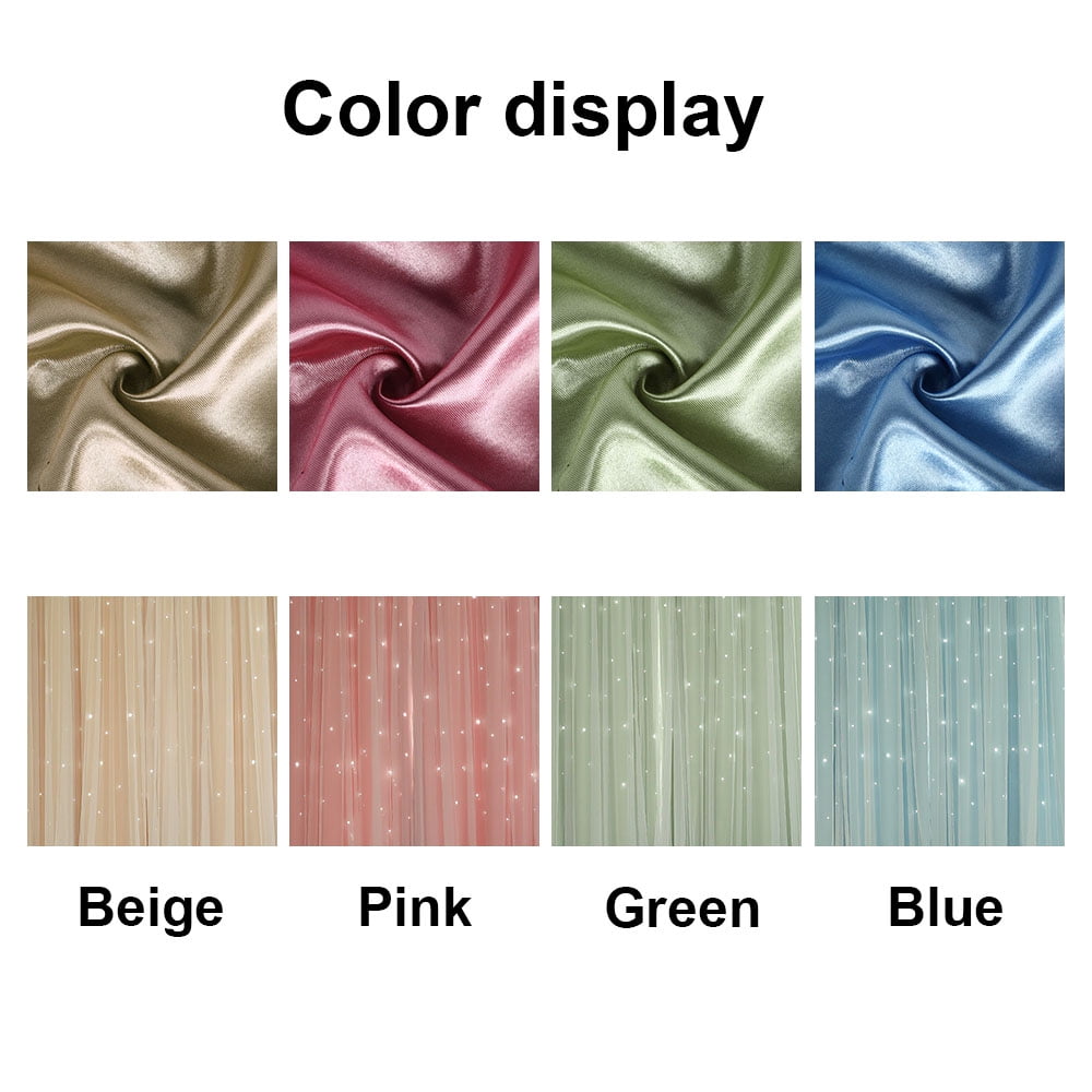 JTWEB 2PCS Blackout Curtains Grommets Princess Star Hollowed Window Curtains for Girls Kids Room Living Room, Bedroom, Window Decor Light Blocking Voile Pink 39“*63“