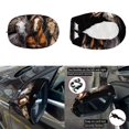 thumbnail image 5 of Yuyamidu Horse Car Hood Cover Auto Side View Mirror Cover Easy to Install Hood Cover with Auto Rearview Covers Set of 3 Car Exterior Accessories Decoration, 5 of 7