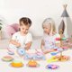 thumbnail image 4 of Juego de té para bebés y niños pequeños de CSCHome Juego de té para niñas y niños pequeños Juguetes con comida de juguete Galletas de postre Accesorios de cocina para juegos de simulación para niños, 4 of 8