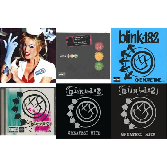 Enema Of The State (X) & Take Off Your Pants & Jacket & One More Time… (X) & Blink-182 & Greatest Hits & Greatest Hits [CD Bundle]