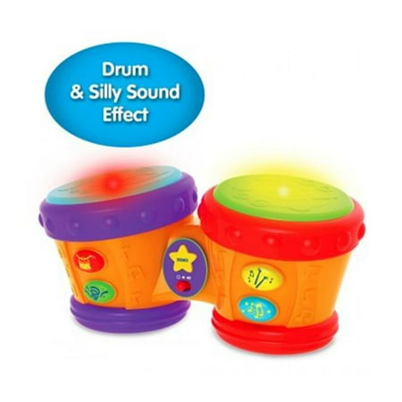 the learning journey early learning  little baby bongo drums  electronic musical toddler toys & gifts for boys & girls ages 12 months & up  award winning musical learning (Best Way To Learn Drums)