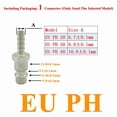 thumbnail image 1 of EU Air Hose Fittings Coupling Compressor Accessories Quick Release Fitting European standard Pneumatic Connector Rapidities, 1 of 5