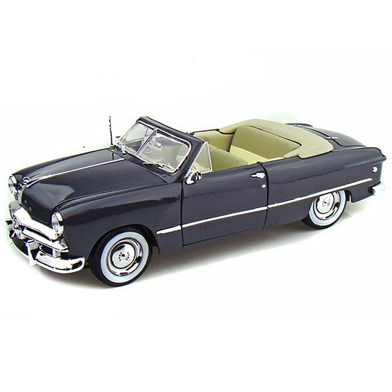 1949 Ford Convertible Gray 1/18 Diecast Model Car by Maisto
