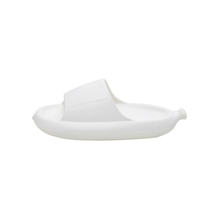 

Cloud Slides for Men and Women Couples Pillow Slippers Bathroom Sandals Shoes Indoor Outside Soft Soled Comfy Banana Slippers