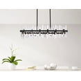 thumbnail image 4 of Serena 42 inch crystal rectangle chandelier in satin gold, 4 of 4