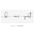 thumbnail image 2 of Dsseng 3 Prints Sign for Home Wall Decor Guest Room Wall Art Minimalist Black and White Wall Art -21 x 30 cm, 2 of 5