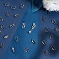 thumbnail image 5 of 40pcs Stainless Steel Clip-on Silver Earring Components Earring Cabochons Setting DIY, 5 of 6