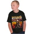 thumbnail image 4 of Halloween Monster Reaper of Death Crewneck T Shirts Boy Girl Teen Brisco Brands S, 4 of 6