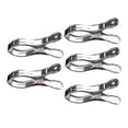 thumbnail image 1 of ropa a prueba de viento colcha de acero inoxidable clip clip resorte suspensión 5pcs 13cm SM SunniMix Clip de acero inoxidable, 1 of 8
