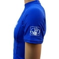 thumbnail image 4 of Body Glove S/A Youth Fitted Basic Lycra Athletic Rash Guards, Unisex, Blue, Juniors 14, 4 of 7