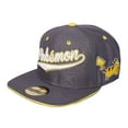 thumbnail image 2 of Pokemon Baseball Cap Varsity logo Pika new Official Black Curved Bill, 2 of 3