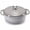 Gray, variant on SHOUFTW 6 Quart Enamel Cast Iron Dutch Oven with Moisture-Sealing Lid for Bread Baking Braising & Slow Cooking, Dual Handles, Oven Safe, Beige
