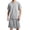 Light Gray, variant on JTieacloth Men's Nightshirts Men's Summer V Neck Short Sleeve Top And Shorts Casual Style Pajama Loungewear Set Black