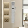 thumbnail image 3 of 6-in-1 Smart Shower Panel Mechanism Sets with LED Display Wall Mounted Full Body, 3 of 17