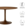 thumbnail image 2 of Lippa Dining Table in Walnut, 2 of 8