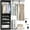 Black, variant on iSunirm 5FT Closet System with 3 Wooden Drawers, Reversible Closet Organizer with Hanging Rod & Shelf Tower, Sturdy Wardrobe Closet Garment Rack for Bedroom/Closet, 60"W x 80"H x 15"D, Black