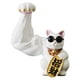thumbnail image 1 of Pata de gato grande y fuerte ondeando hacia arriba, símbolo de bienvenida, decoración Feng Shui para coche u oficina suerte blanca, 1 of 8