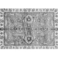 thumbnail image 1 of Ahgly Company Indoor Rectangle Oriental Gray Traditional Area Rugs, 7' x 9', 1 of 4