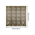thumbnail image 3 of INSPIRE CHIC Women Leopard 35" Large Square Scarves Silky Satin Shawl Head Wrap Neck Scarf 90x90cm Light Coffee, 3 of 6